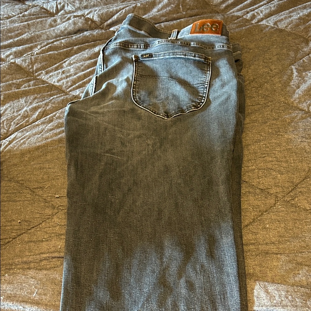 Lee Relaxed Fit Denim Jeans - Classic Blue